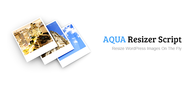 使用Aqua Resizer快速调整WordPress图像的大小