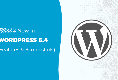 Wordpress 5.4的新功能
