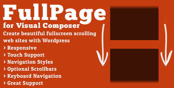 Fullpage For Wpbakery Page Builder Wordpress扩展插件