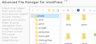 Wordpress的文件管理器插件