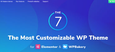 The7 Wordpress外贸企业主题
